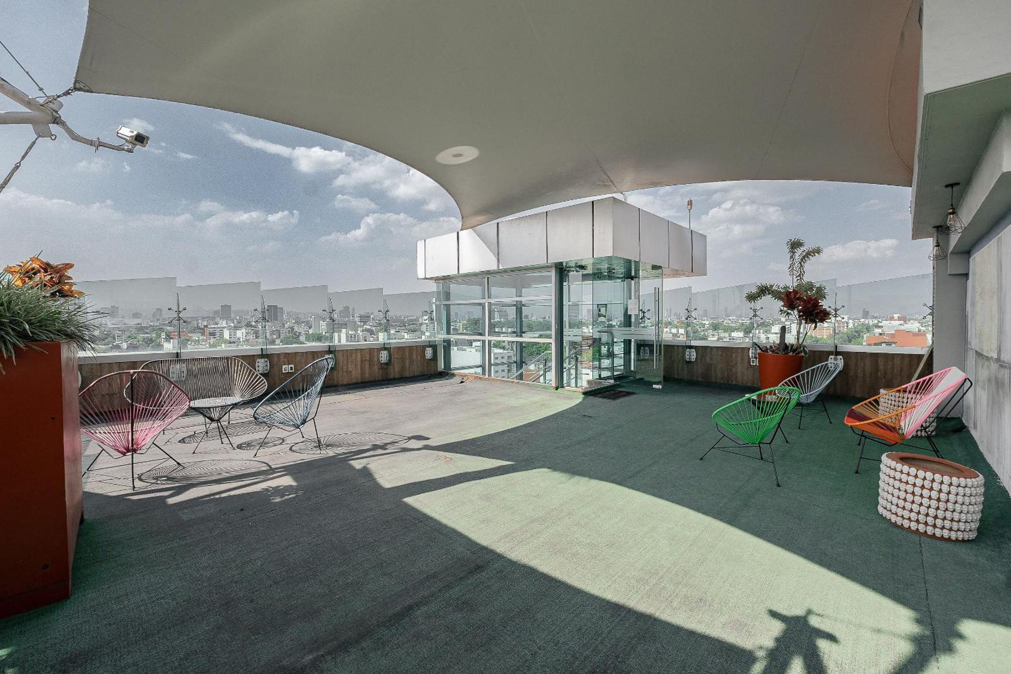 The Flamingo Rooftop Suite Unique Design In A Centric Location Mexiko-Stadt Exterior foto